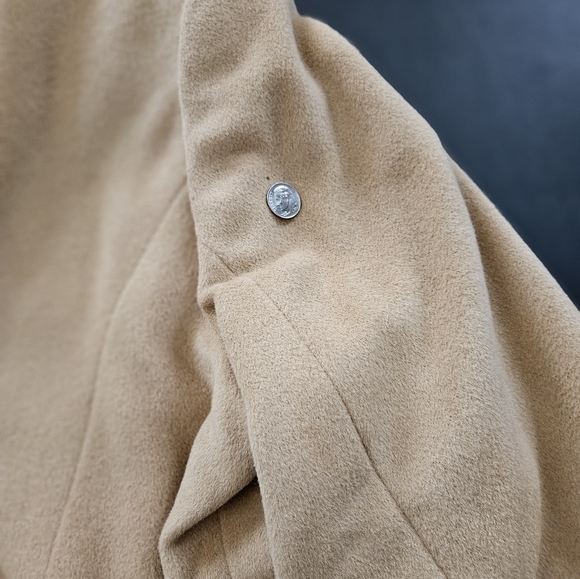 NWT - Angora Blend Venezia-Milano Camel Blazer - Size 16 - Picture 14 of 16